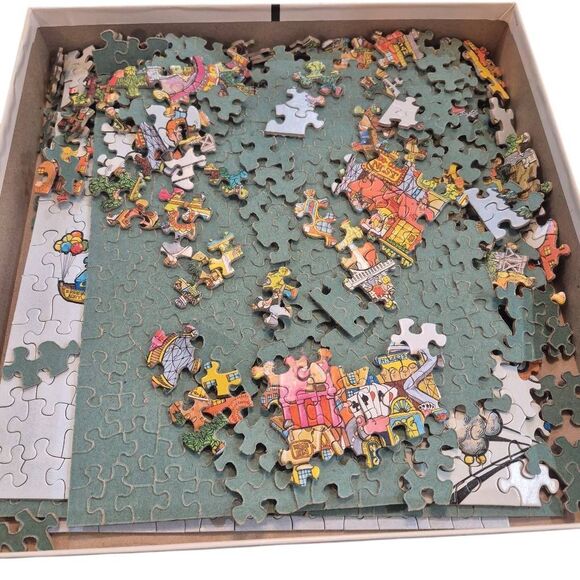 Springbok The Sovereign State of Euphoria Vintage 1000 pc Jigsaw Puzzle - Picture 5 of 9